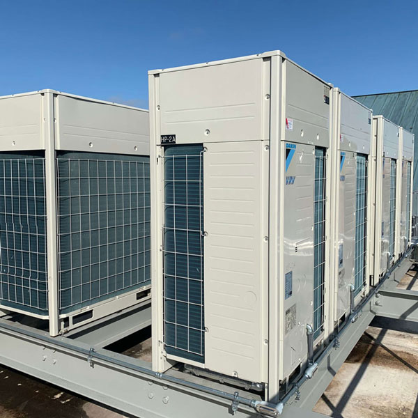 Installation of HVAC unit in a commercial space  in the DC Metropolitan Area