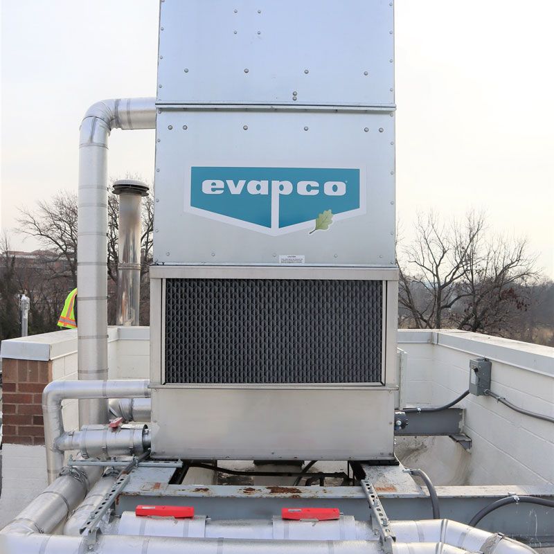 A custom-designed HVAC system In The DC Metropolitan Area.